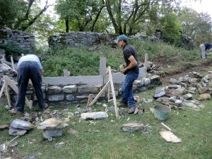 lavori all'Alpe Grosso        